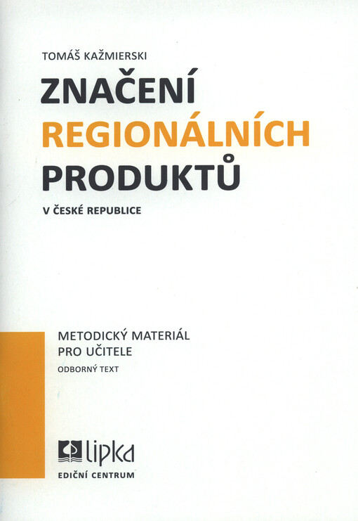 Značení regionálních produktů v České republice