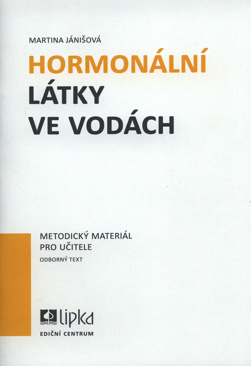 Hormonální látky ve vodách