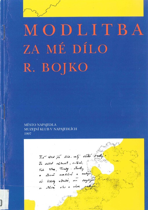 Modlitba za mé dílo
