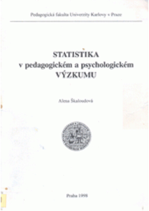Statistika v pedagogickém a psychologickém výzkumu