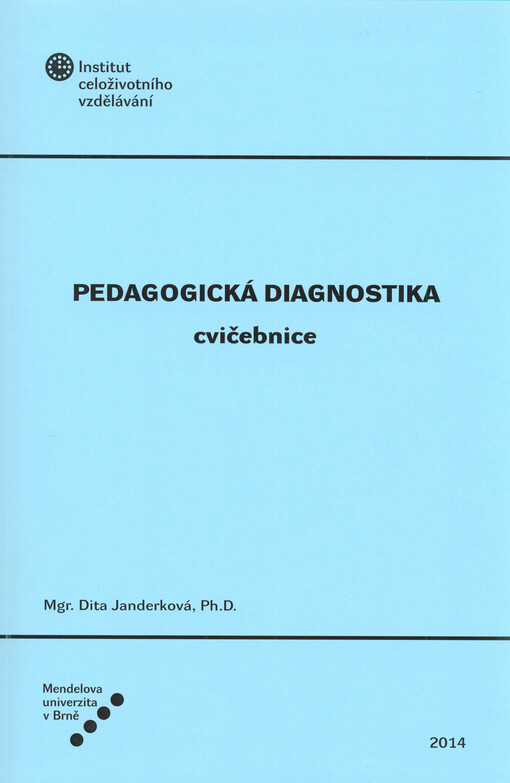 Pedagogická diagnostika : cvičebnice   