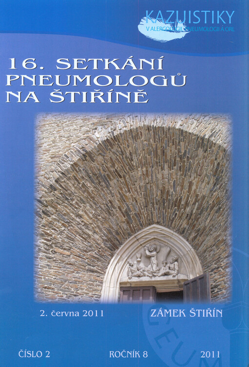 16. setkání pneumologů na Štiříně :zámek Štiřín, 2. června 2011
