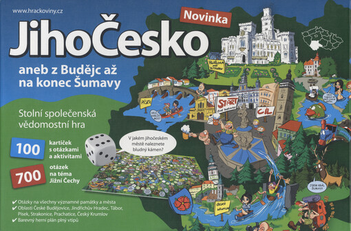 Jihočesko, aneb, Z Budějc až na konec Šumavy : stolní společenská vědomostní hra   