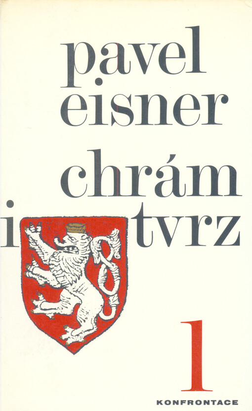 Chrám i tvrz :kniha o češtině.Díl 1