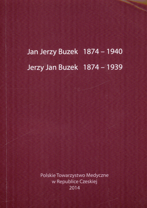 Jan Jerzy Buzek 1874-1940, Jerzy Jan Buzek 1874-1939