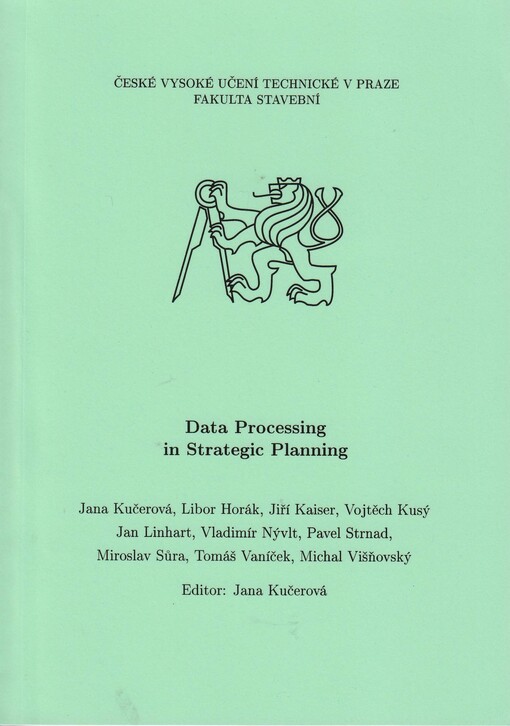Data processing in strategic planning
