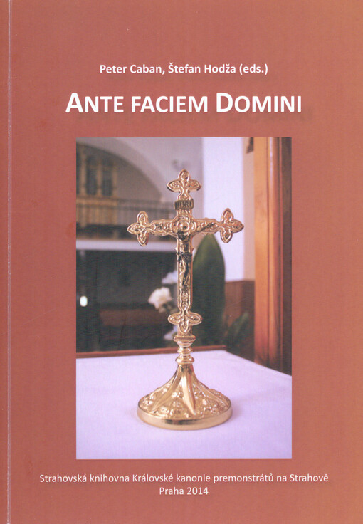Ante faciem Domini :recenzovaný vedecký zborník