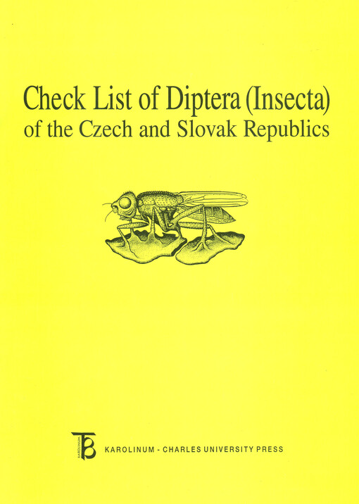 Check list of Diptera (Insecta) of the Czech and Slovak Republic