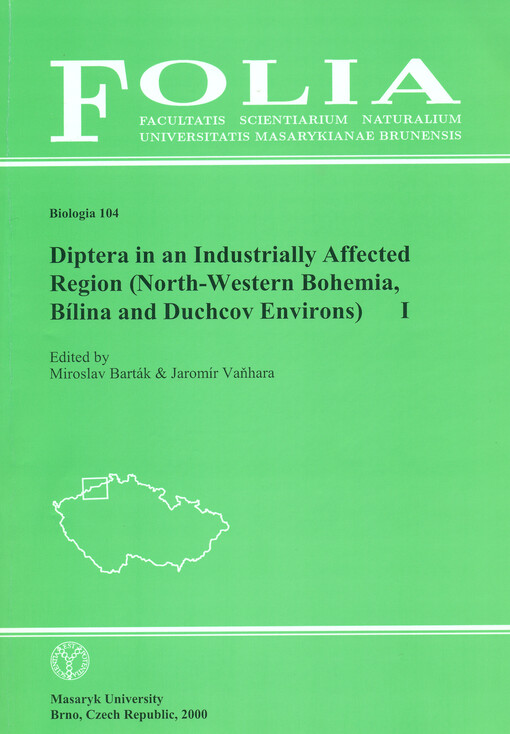 Diptera in an industrially affected region (North-Western Bohemia, Bílina and Duchcov environs)