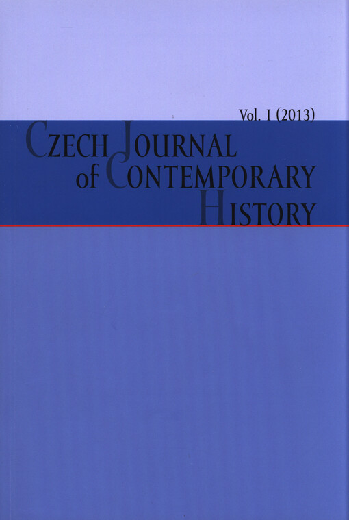 Czech journal of contemporary history