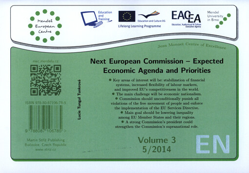 Next European Commission - expected economic agenda and priorities