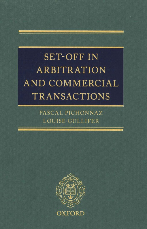 Set-off in arbitration and commercial transactions