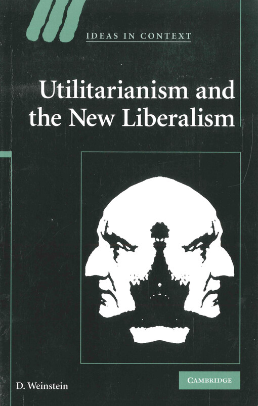 Utilitarianism and the new liberalism