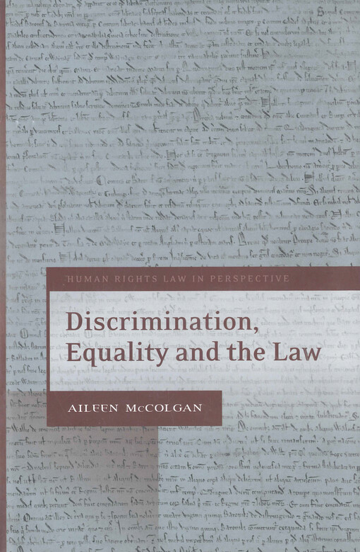 Discrimination, equality and the law