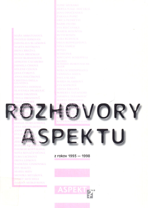 Rozhovory Aspektu : z rokov 1993-1998   