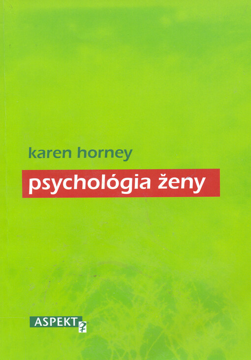 Psychológia ženy / Karen Horney