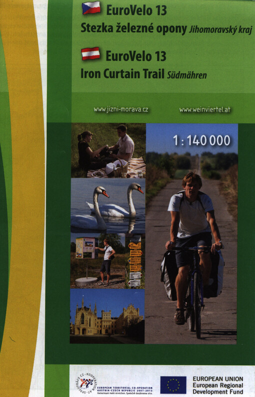 EuroVelo 13 Stezka železné oponyJihomoravský kraj = EuroVelo 13 Iron Curtain Trail : Südmähren