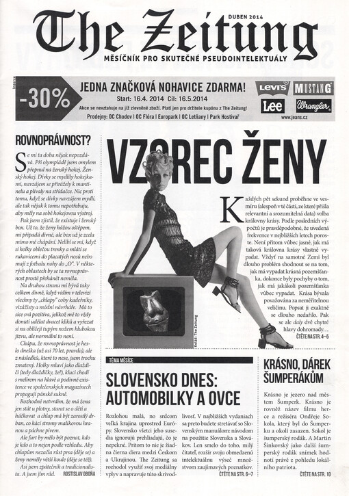 The Zeitung :měsíčník pro skutečné pseudointelektuály