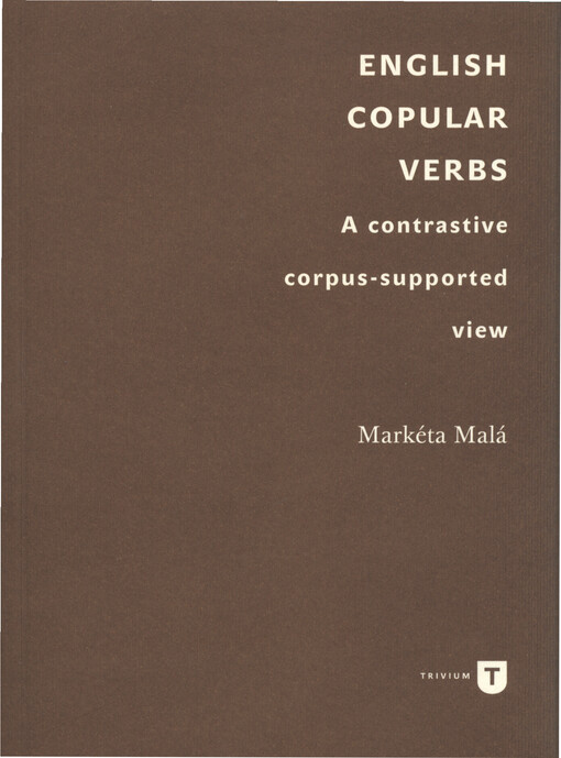 English copular verbs :a contrastive corpus-supported view