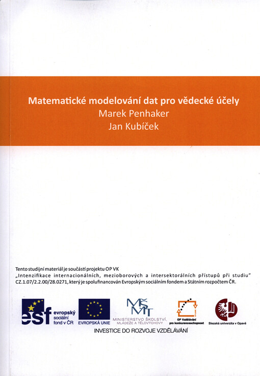 Matematické modelování dat pro vědecké účely