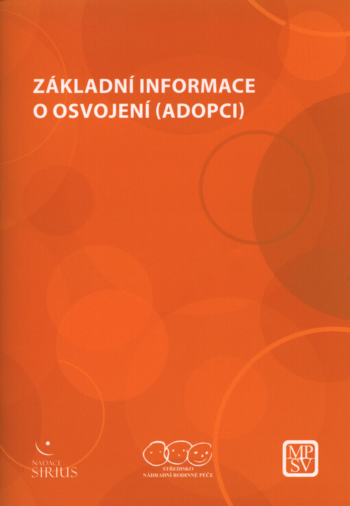 Základní informace o osvojení (adopci)