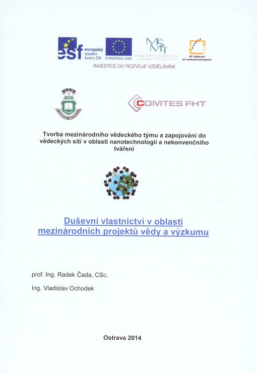 Duševní vlastnictví v oblasti mezinárodních projektů vědy a výzkumu