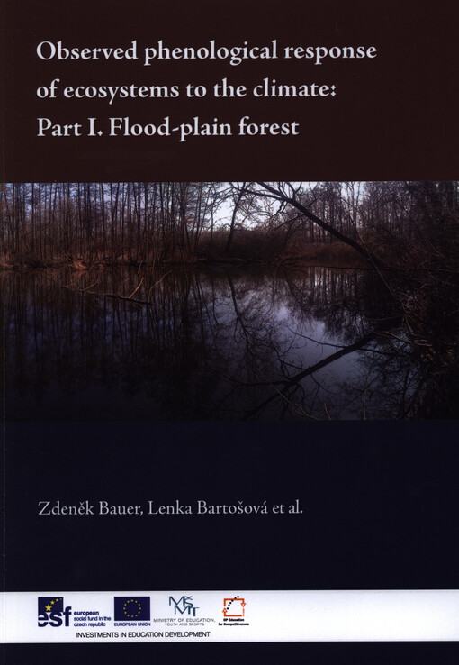 Observed phenological response of ecosystems to the climate.  Part I, Flood-plain forest 