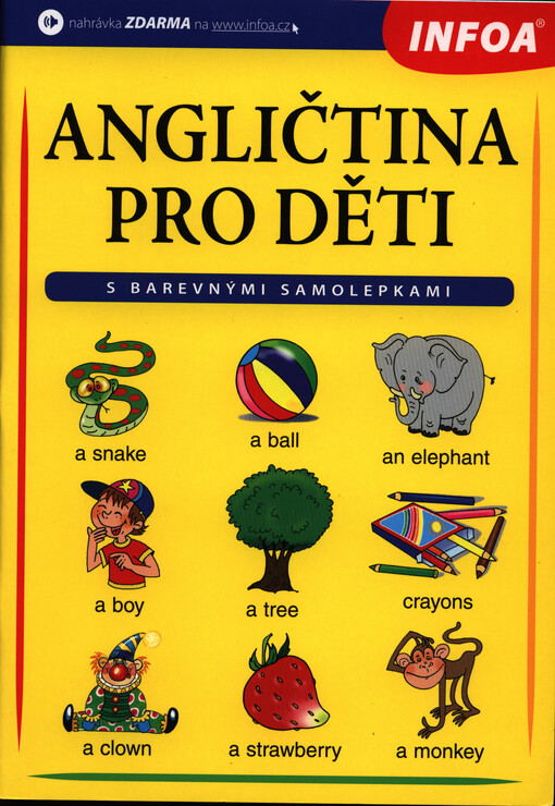 Angličtina pro děti :s barevnými samolepkami
