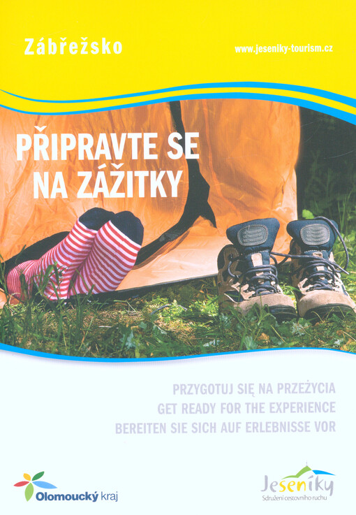 Připravte se na zážitky =Przygotuj się na przeżycia = Get ready for the experience = Bereiten Sie sich auf Erlebnisse vor.Zábřežsko