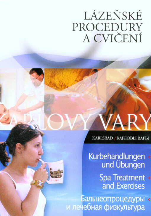 Karlovy Vary - lázeňské procedury a cvičení =Karlsbad - Kurbehandlungen und Übungen = Karlsbad - spa treatment and exercises = Karlovy Vary - bal'neoprocedury i lečebnaja fizkul'tura