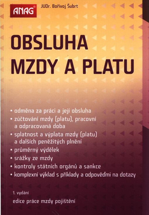 Obsluha mzdy a platu