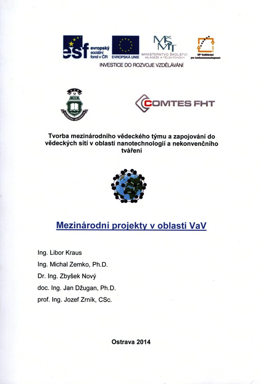 Mezinárodní projekty v oblasti VaV