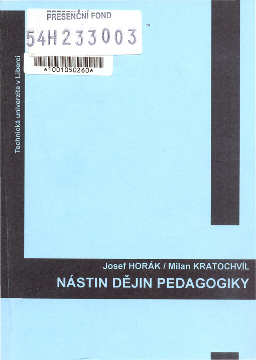 Nástin dějin pedagogiky