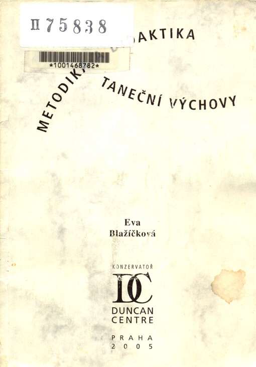 Metodika a didaktika taneční výchovy