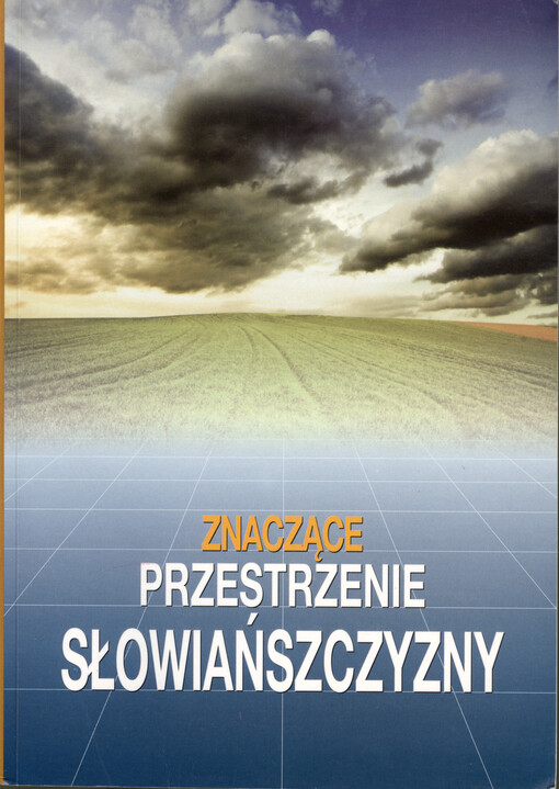 Znaczące przestrzenie słowiańszczyzny