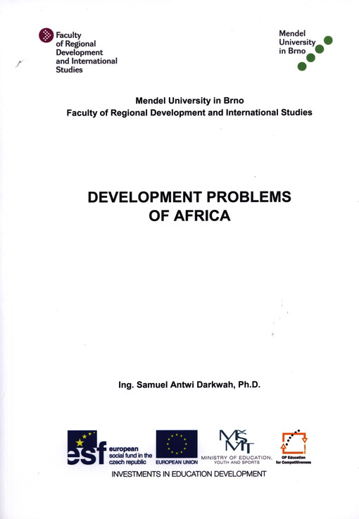 Development problems of Africa