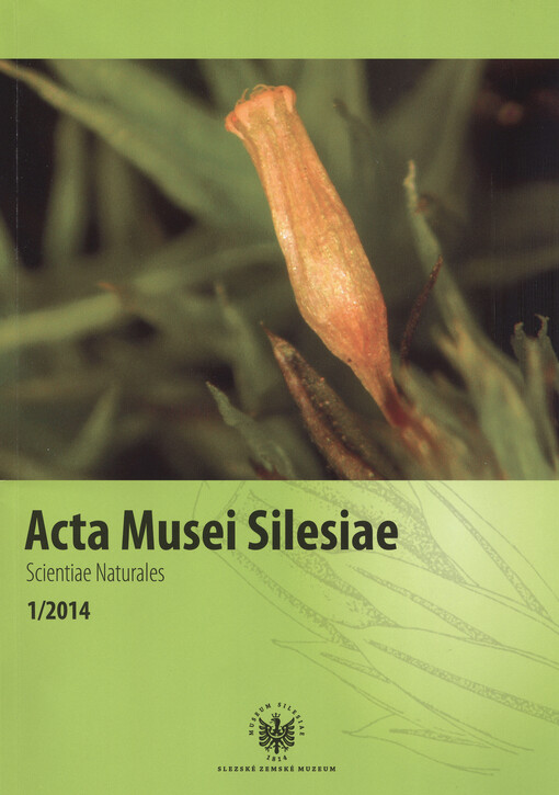 Acta Musei Silesiae. Scientiae naturales