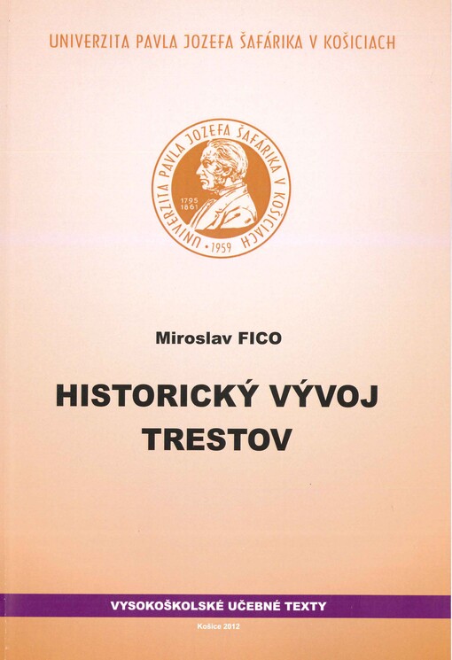 Historický vývoj trestov