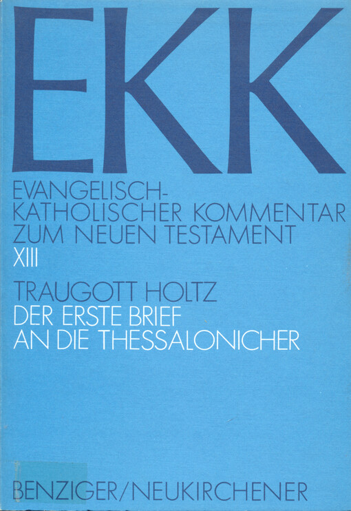 Der erste Brief an die Thessalonicher