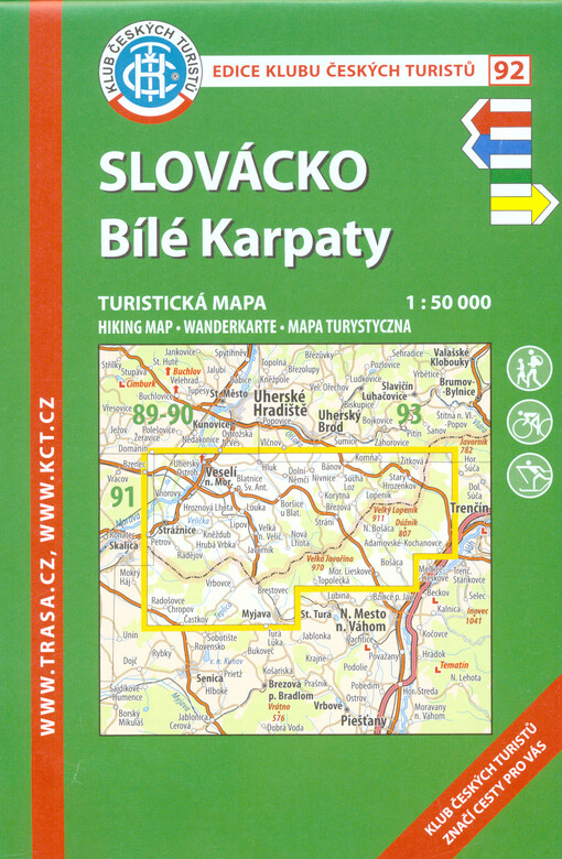 SlováckoBílé Karpaty : turistická mapa 1:50 000