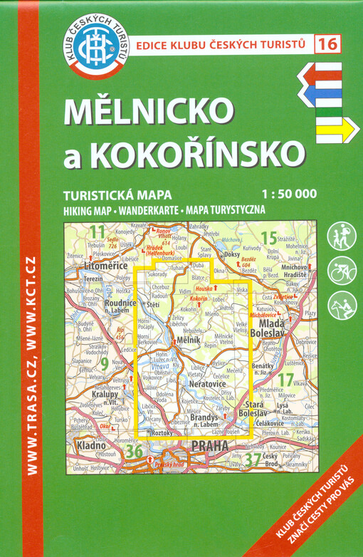 Mělnicko a Kokořínskoturistická mapa