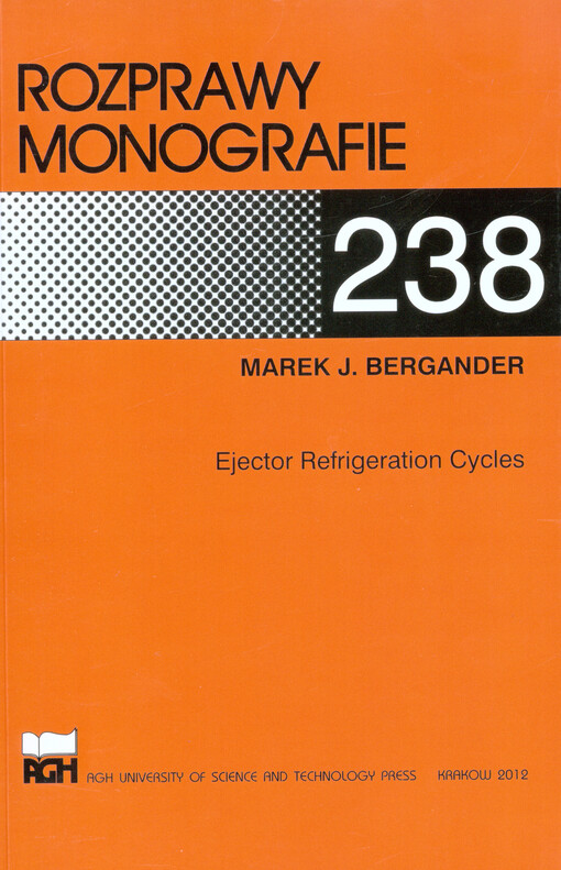 Ejector refrigeration cycles =Strumienicowe cykle chłodnicze