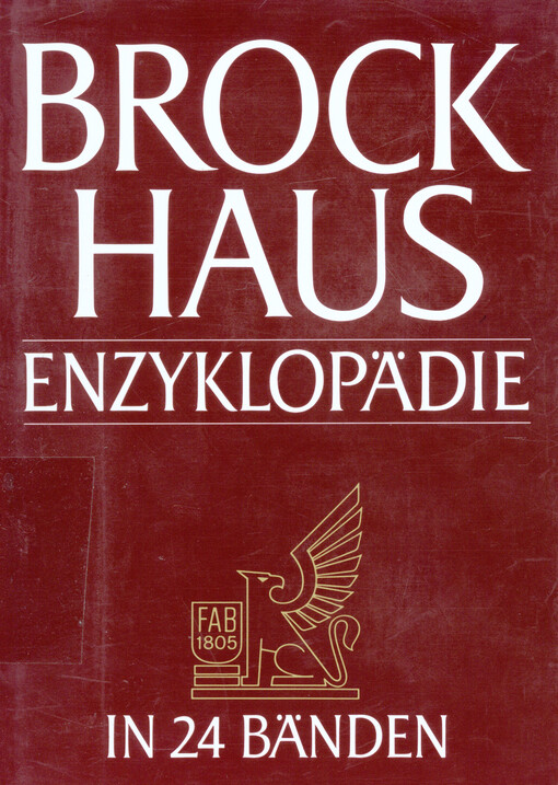 Brockhaus Enzyklopädie : in vierundzwanzig Bänden. Bd. 23, Us - Wej.