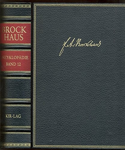 Brockhaus Enzyklopädie in vierundzwanzig Bänden. Zwölfter Band, KIR-LAG und zweiter Nachtrag