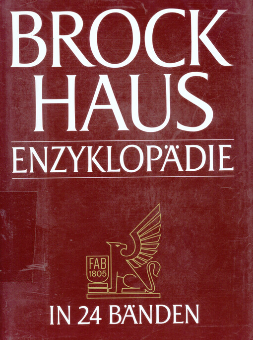 Brockhaus Enzyklopädie in vierundzwanzig Bänden.  Band 9: GOT-HERP  