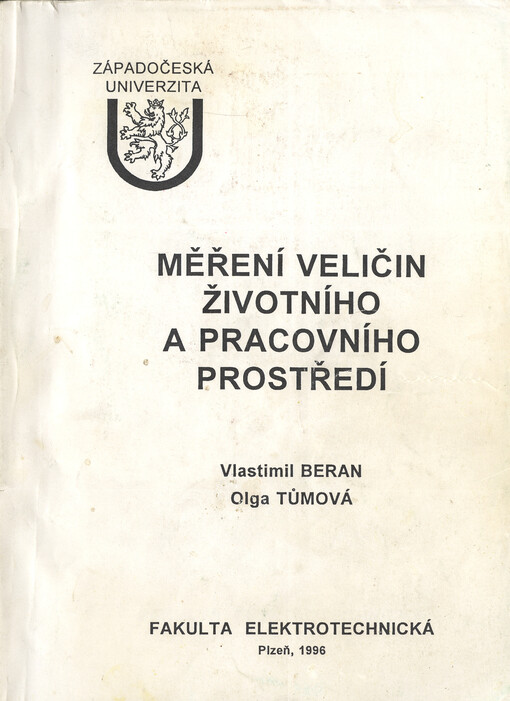 Měření veličin životního a pracovního prostředí