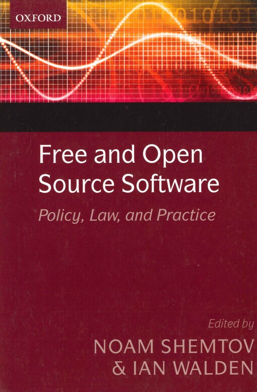 Free and open source software :policy, law, and practice