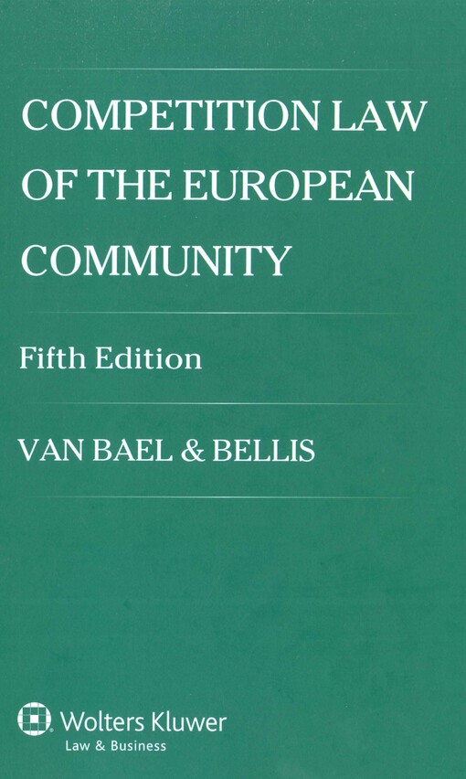 Competition law of the European Community