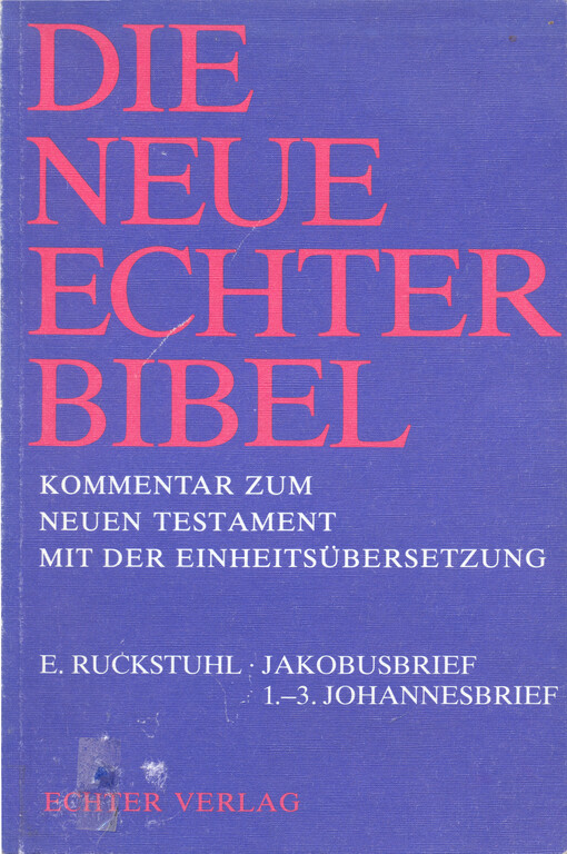 Jakobusbrief ; 1.-3. Johannesbrief = 1.-3. Johannesbrief (Přít.)   