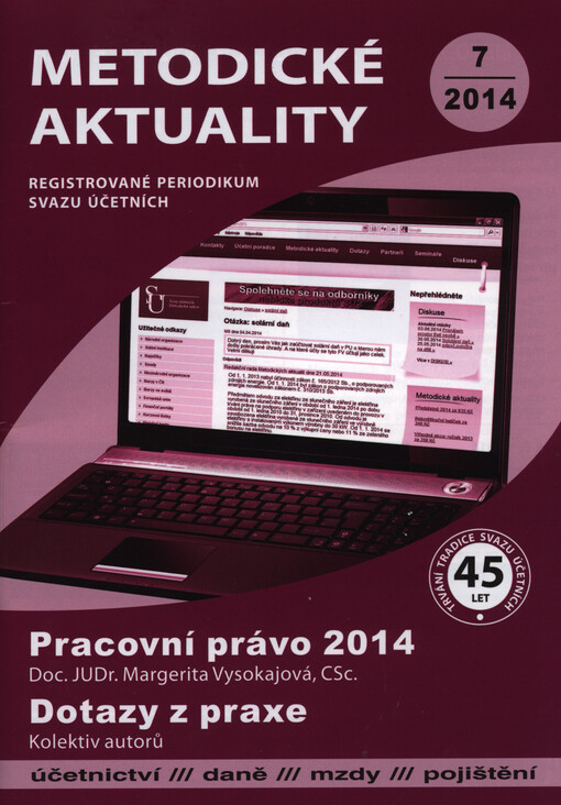 Pracovní právo 2014